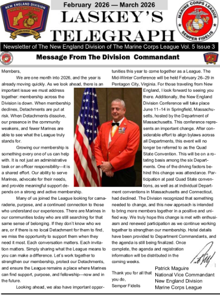 NE Division Newsletter